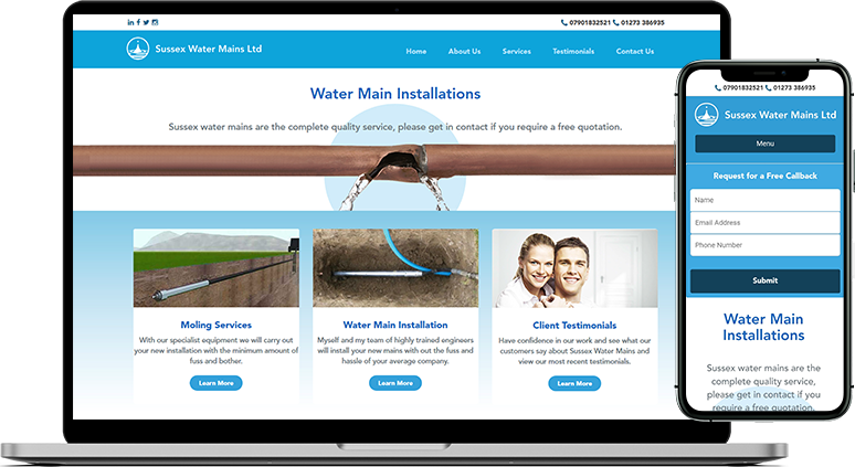 Sussex Water Mains Sussex Water Mains